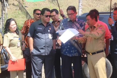 Dirjen Bina Upaya Kesehatan Tinjau Lokasi Pembangunan RSUD Mitra